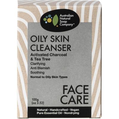 Face Care Oily Skin Cleanser Charcoal & Tea Tree 100g