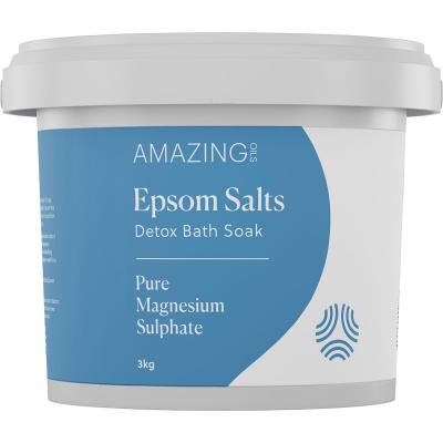 Epsom Salts Detox Bath Soak Pure Magnesium Sulphate 3kg