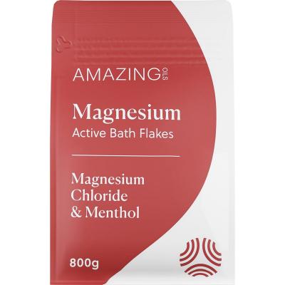 Magnesium Active Bath Flakes Mag Chloride & Menthol 800g