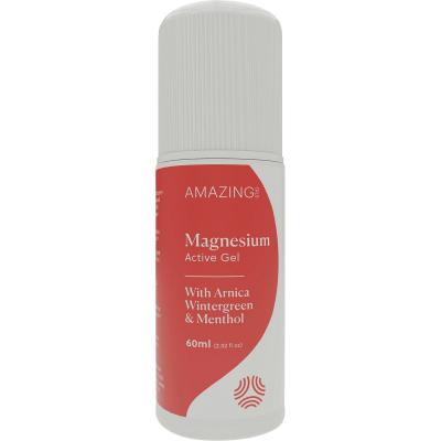 Magnesium Active Gel Roll-On Arnica,Wintergreen,Menthol 60ml