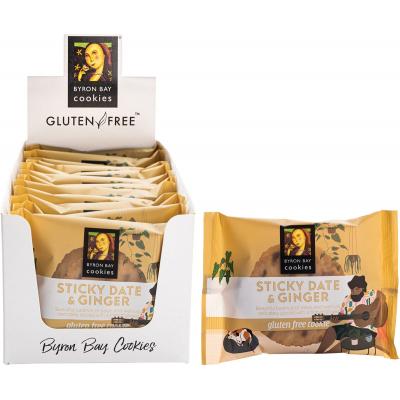 Gluten Free Cookies Sticky Date & Ginger 12x60g