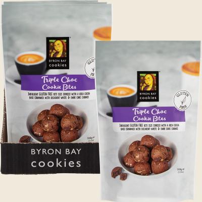 Gluten Free Cookie Bites Triple Choc Fudge 6x100g