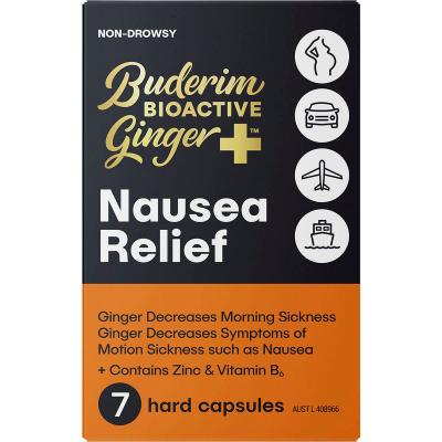 Bioactive + Nausea Relief Capsules 7 Caps