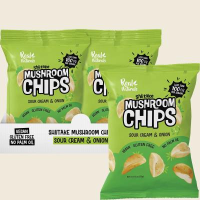 Shiitake Mushroom Chips Sour Cream & Onion 12x32g