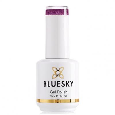 Bluesky Yyf07 Purple Glitter Gel Nail Polish 15ml