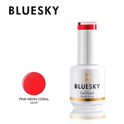 Bluesky Pink Neon Coral Gel Nail Polish 15ml