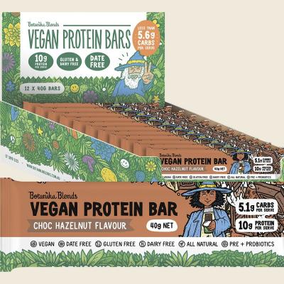 Vegan Protein Bars Choc Hazelnut 12x40g