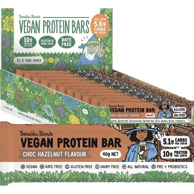Vegan Protein Bars Choc Hazelnut 12x40g