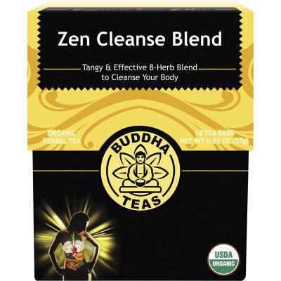 Organic Herbal Tea Bags Zen Cleanse Blend 18pk Organic Herbal Tea Bags Zen Cleanse Blend 18pk