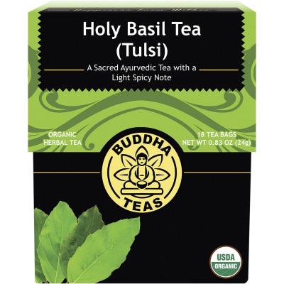 Organic Herbal Tea Bags Holy Basil Tea (Tulsi) 18pk