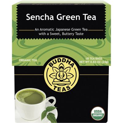 Organic Tea Bags Sencha Green Tea 18pk