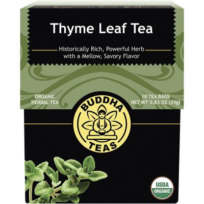 Organic Herbal Tea Bags Thyme Leaf Tea 18pk