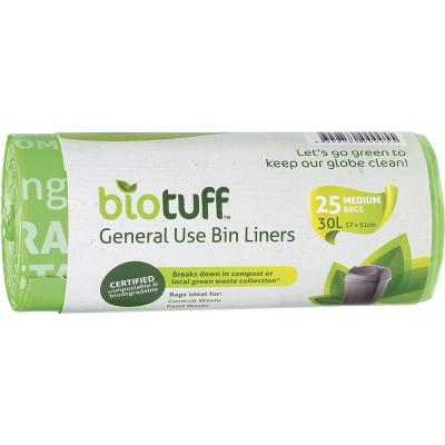 General Use Bin Liners Medium 30L 25pk