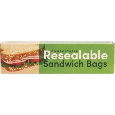 Resealable Sandwich Bags 18x17cm 30pk
