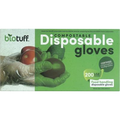 Compostable Disposable Gloves Large 200pk