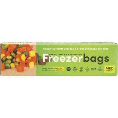 Compostable Freezer Bags Medium Bags 4L 25pk