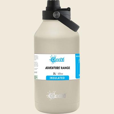 Stainless Steel Bottle Adventure Insulated Sandstone 2L
