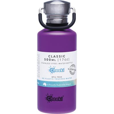 Stainless Steel Bottle Purple 500ml