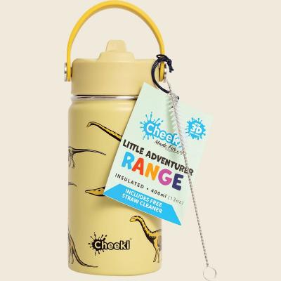 Kids Bottle Insulated Dinosaur 400ml