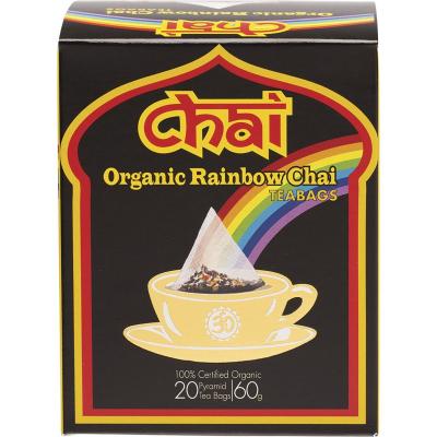 Organic Rainbow Chai Tea Bags 20pk