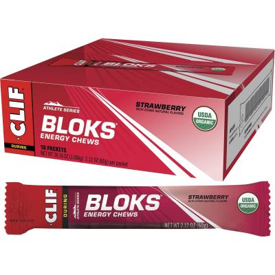 Bloks Energy Chews Strawberry 18x60g