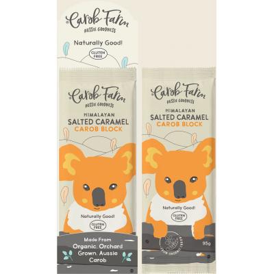 Carob Block Salted Caramel 12x95g