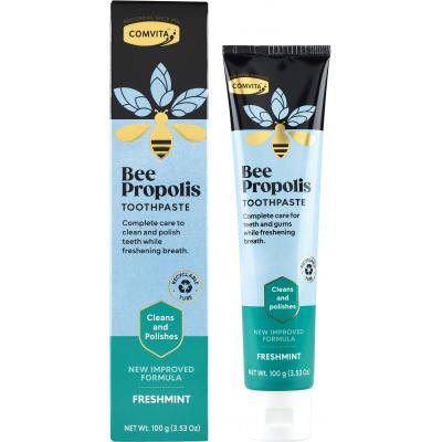 Bee Propolis Toothpaste Cleans and Polishes Freshmint 100g