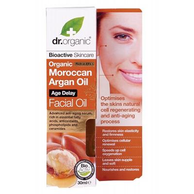 Facial Oil Organic Moroccan Argan Oil 30ml