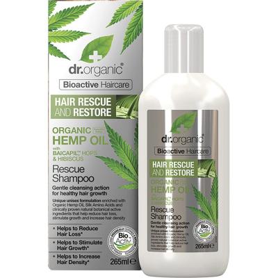 Rescue & Restore Shampoo Organic Hemp Oil 265ml