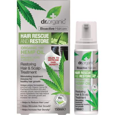 Hair & Scalp Treatment Mousse Rescue Restore Hemp Oil 150ml