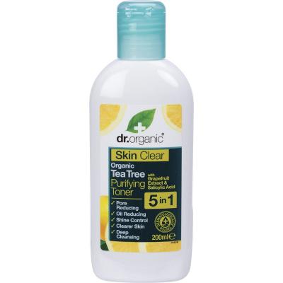 Purifying Toner Skin Clear Organic Tea Tree 200ml