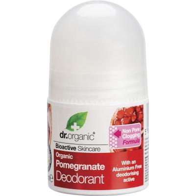 Roll-On Deodorant Organic Pomegranate 50ml
