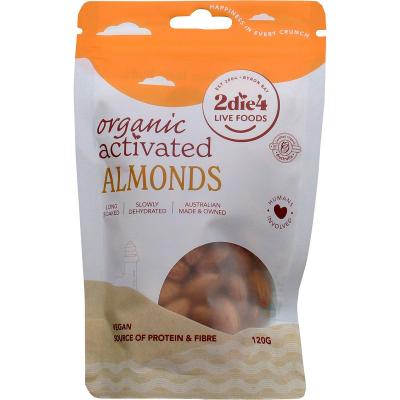 Organic Activated Almonds 120g
