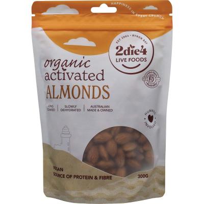 Organic Activated Almonds 300g