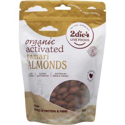 Organic Activated Tamari Almonds 300g