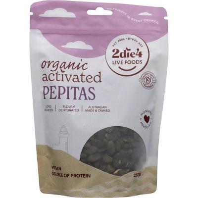 Organic Activated Pepitas 250g