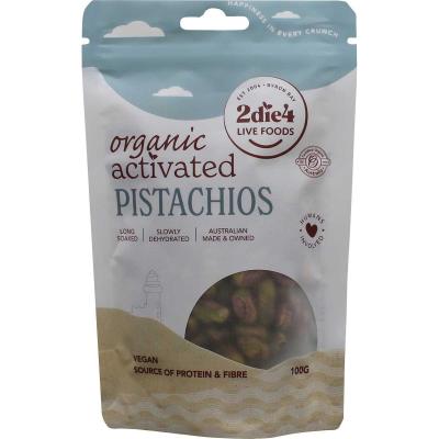 Organic Activated Pistachios 100g