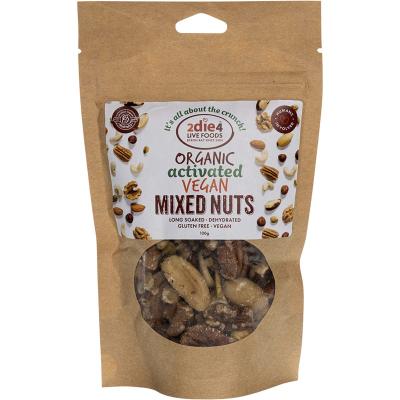 Organic Activated Mixed Nuts Vegan 120g