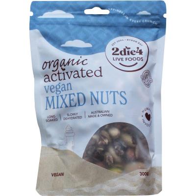 Organic Activated Mixed Nuts Vegan 300g