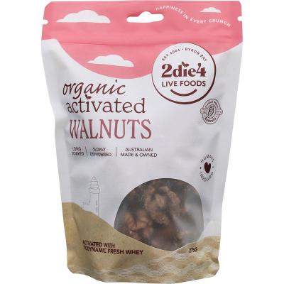 Organic Activated Walnuts Activated with Fresh Whey 275g