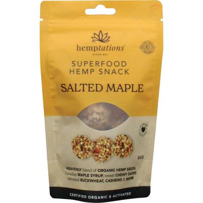 Hemptations Superfood Hemp Snack Salted Maple 80g