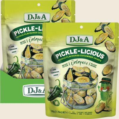 Pickle-Licious Pickle Flavoured Cucumber Jalapeno 9x50g