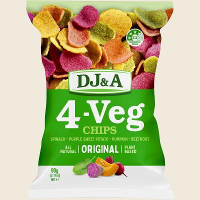 4-VEG Chips Original 5x90g