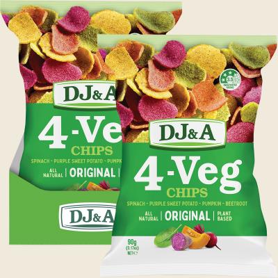 4-VEG Chips Original 5x90g