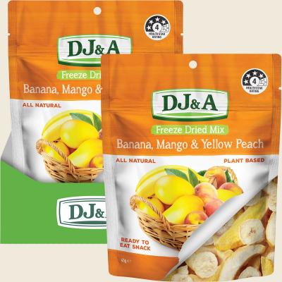 Freeze Dried Banana, Mango & Yellow Peach 10x45g