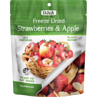Freeze Dried Strawberries & Apple 10x25g