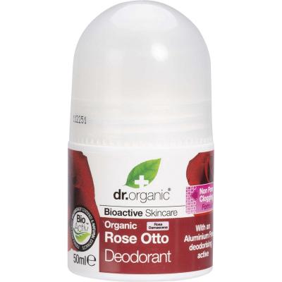 Roll-On Deodorant Organic Rose Otto 50ml