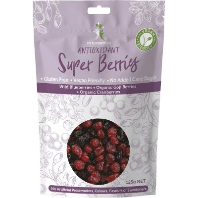 Dried Antioxidant Super Berries 125g