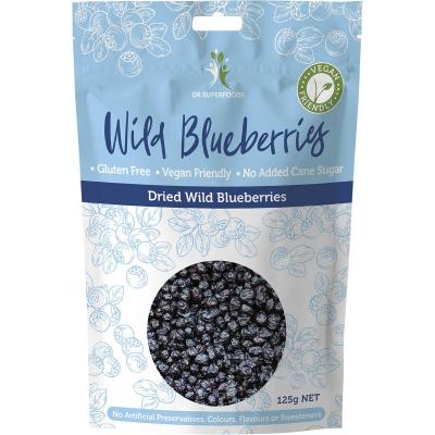 Dried Wild Blueberries 125g