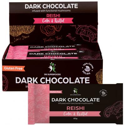Dark Chocolate Bar Calm & Restful 12x85g